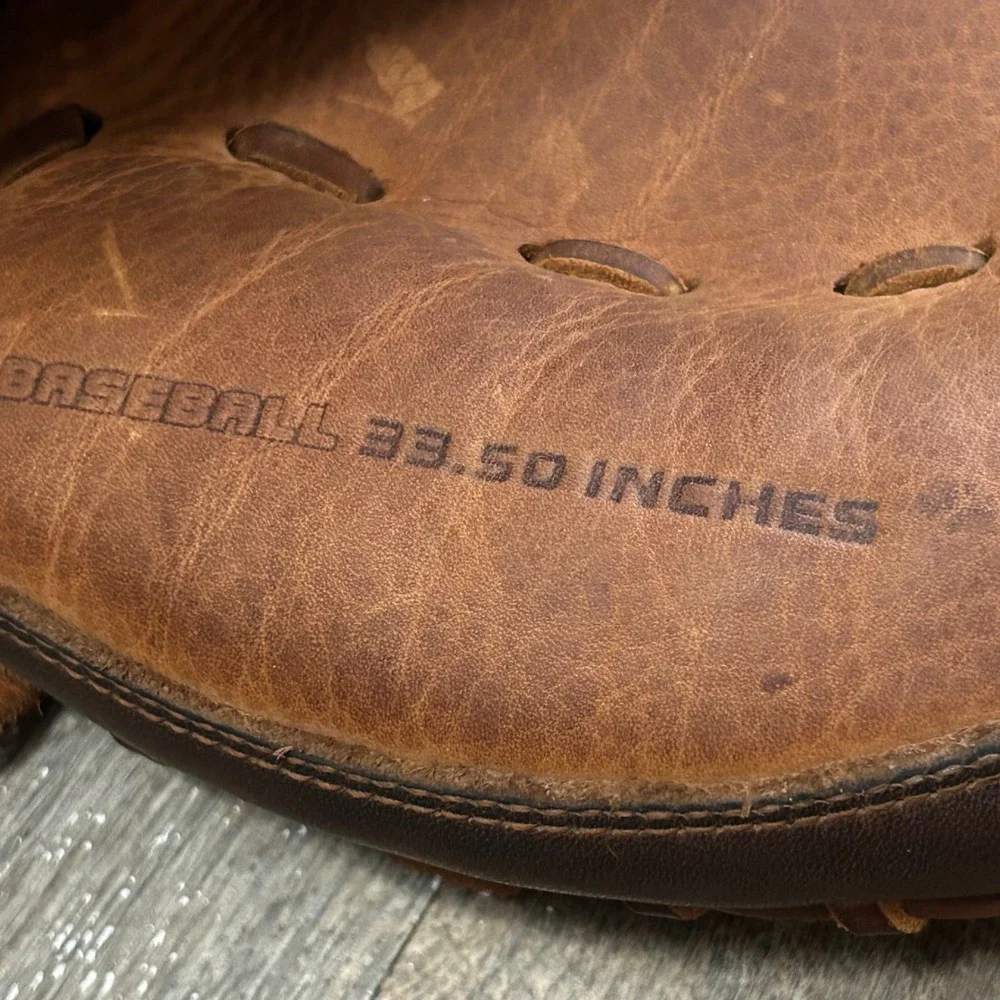 RARE Nike Air Show Elite Fully Broken In 33.5 Baseball Catchers Mitt Left RHT